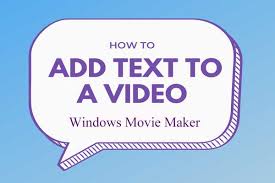 Cómo agregar texto a un vídeo en Windows Movie Maker (Modo fácil) - MiniTool