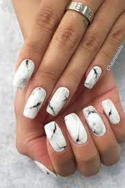 See more ideas about nails, nail designs, marble nails. 33 Hottest Marble Nails Ideas Marble Acrylic Nails Cute Nails Nail Designs