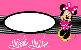 Minnie Mouse Template Invitation