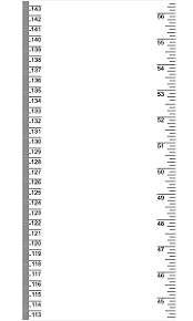 Roll Up Height Growth Charts For Childre 209970 Png