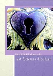 Finden sie passende worte für herzliche hochzeitswünsche für das. Karte Herzliche Gluckwunsche Zur Eisernen Hochzeit Gedenkshop