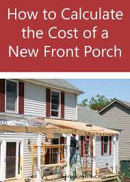 Front Porch Average Square Footage Cost
