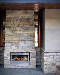 Outdoor Fireplace Wall Stone Veneer