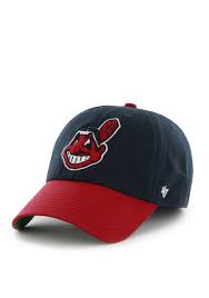 47 Cleveland Indians Mens Navy Blue 47 Franchise Fitted Hat 4803194