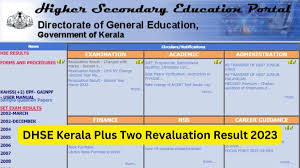 dhse kerala plus two revaluation and