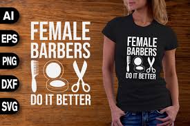 female barbers do it better graphic by