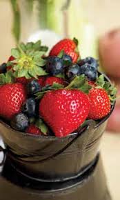Make raspberry basil margaritas by substituting fresh raspberries for the strawberries. 2