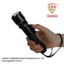 China Self Defense Flashlight Taser With Car Charger Tw 318 Stun Guns China Taser Solid Stun Gun