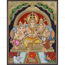 tanjore paintings indian handicrafts