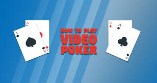 How to play poker video. How To Play Video Poker