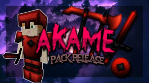 We wish you a pleasant game and a good mood! Akame 256x Pvp Pack Minecraft Texture Pack