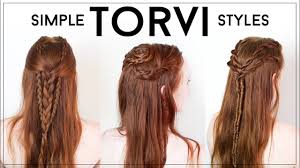 Women didn't have a chance to become vikings in the traditional viking age society, but that's what we love our 21st century for — unlimited opportunities! Simple And Wearable Everyday Torvi Braids From Vikings Youtube