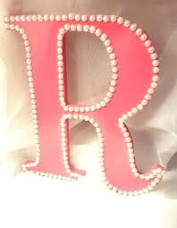 Craft Ideas For Wooden Letters Worldofseeds Co