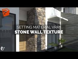 Stone Wall Texture Tutorial Sketchup