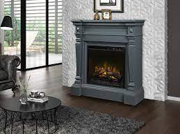 Heather Fireplace Mantel Wedgewood Grey
