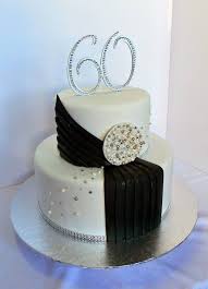 When you are searching for a perfect birthday cake. 60th Glamorous Birthday Cake Design Was Brought In By Client By Unknown Cake Artist 60th Birthday Cakes 60th Birthday Cake For Ladies Birthday Cakes For Women