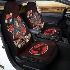 Akatsuki Car Seat Covers Itachi Art