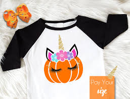 Unicorn Pumpkin Tee Pay Your Size On This Screaming Owl