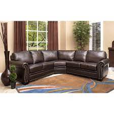 grain leather sectional sofa
