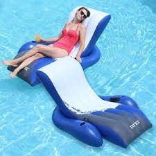 intex floating recliner inflatable