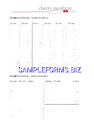 Kg To Lbs Chart Templates Samples Forms