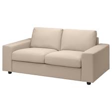 vimle 2 seat sofa with wide armrests