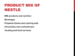 Product Line Of Nestle