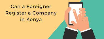 a foreigner register a company in kenya