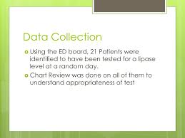 Utilization Of Lipase Testing In The Ed Ppt Download