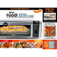 Ninja Foodi Digital Fry Convection Oven Toaster Air Fryer Flip Away  gambar png