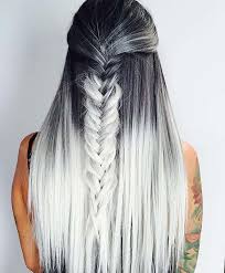 Gray hair has minimal melanin, while white has none. 25 Splendid White Ombre Hairstyles That Women Love
