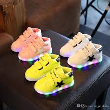 Girls Light Up Shoes Baby Sneakers Baby Sport Shoes Kids Led Kids Boys Girls Shoes Light Up Luminous Children Trainers Sport Sneakers Shoes For Toddlers Girls Kid Shoes For Boys From Angelakids