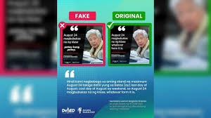 Department of education (deped) secretary leonor briones assured the public that it is conducting consultations before it decides on the opening of classes. Deped Warns About Malicious Socmed Post Attributed To Briones
