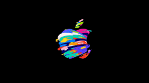 apple logo wallpaper 4k mac black