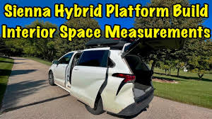 toyota sienna hybrid platform build