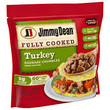 jimmy dean sausage crumbles turkey