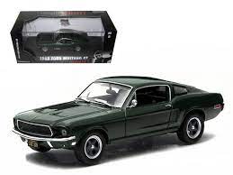 1968 ford mustang gt fastback green