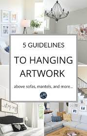 the right height to hang artwork