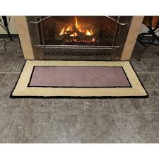 minuteman dusk contemporary ii rectangular hearth rug