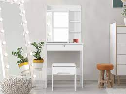 cyclamen dressing table with drawers