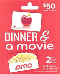 Amazon Com Applebees Amc Dinner A Movie Multipack Of 2 25