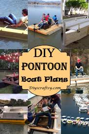16 diy pontoon boat plans you can make