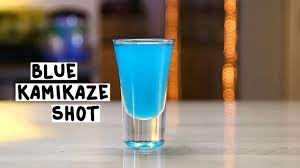 blue kamikaze shot tail recipe