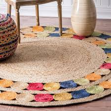 Round Table Rug Outdoor Rug Garden Rug