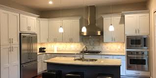 In many homes a bright white color on the kitchen cabinets can be too bright. Painting Dark Kitchen Cabinets White In Morristown Nj Monk S