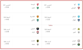 نتائج الدوري السعودي 2021