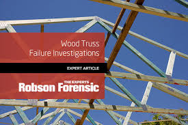 wood truss failures typical failure