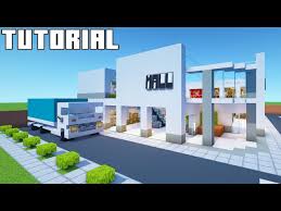 minecraft tutorial how to make a mall