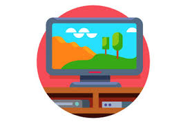 Tv On Wall Icon Vector Images Over 3 800