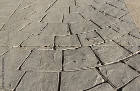 Stamped Concrete Pavement Outdoor An